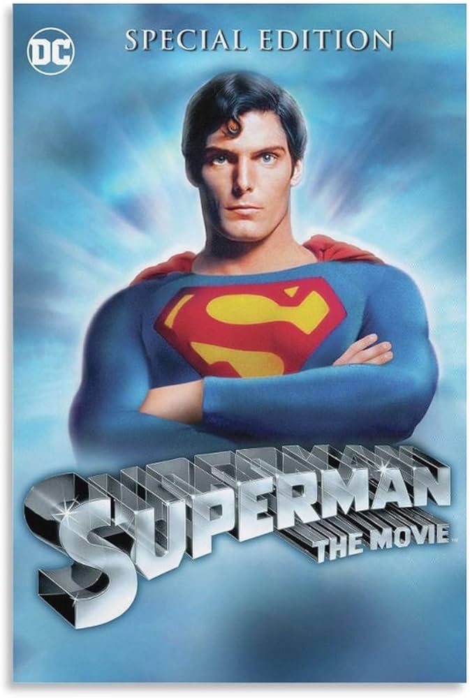 Amazon.co.jp: 映画ポスター スーパーマン ポスター 装飾画 キャンバス