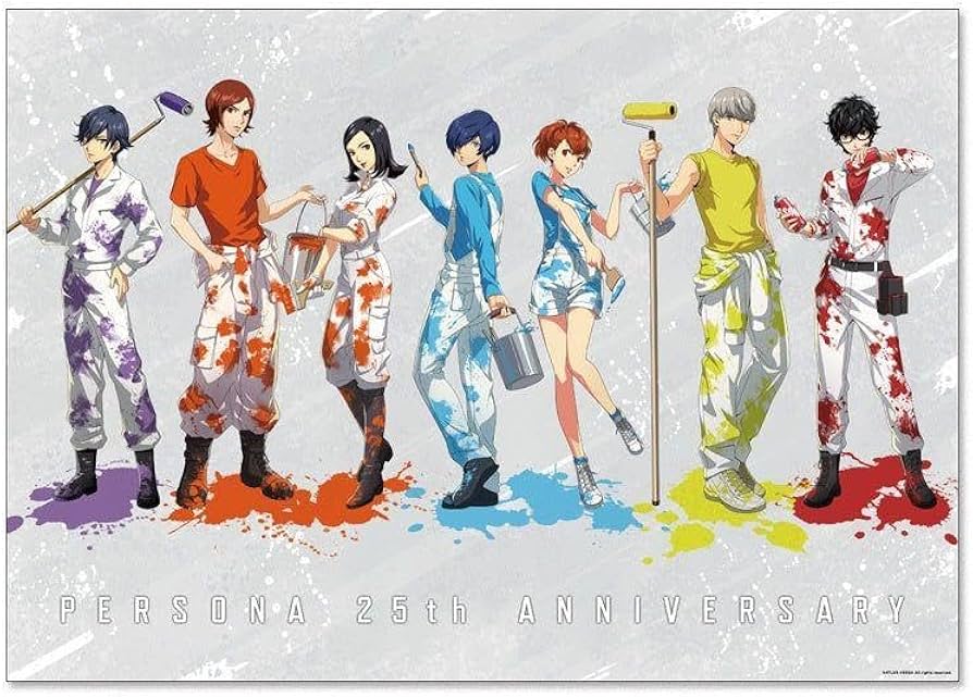 Amazon.co.jp: ペルソナ 25周年 アニメイト限定 B2ポスター 主人公