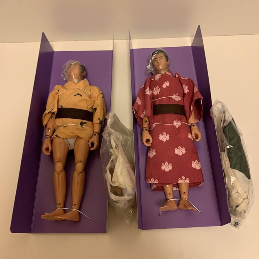 絶版品アルフレックス七人の侍7体+パワーアップコスチューム付き