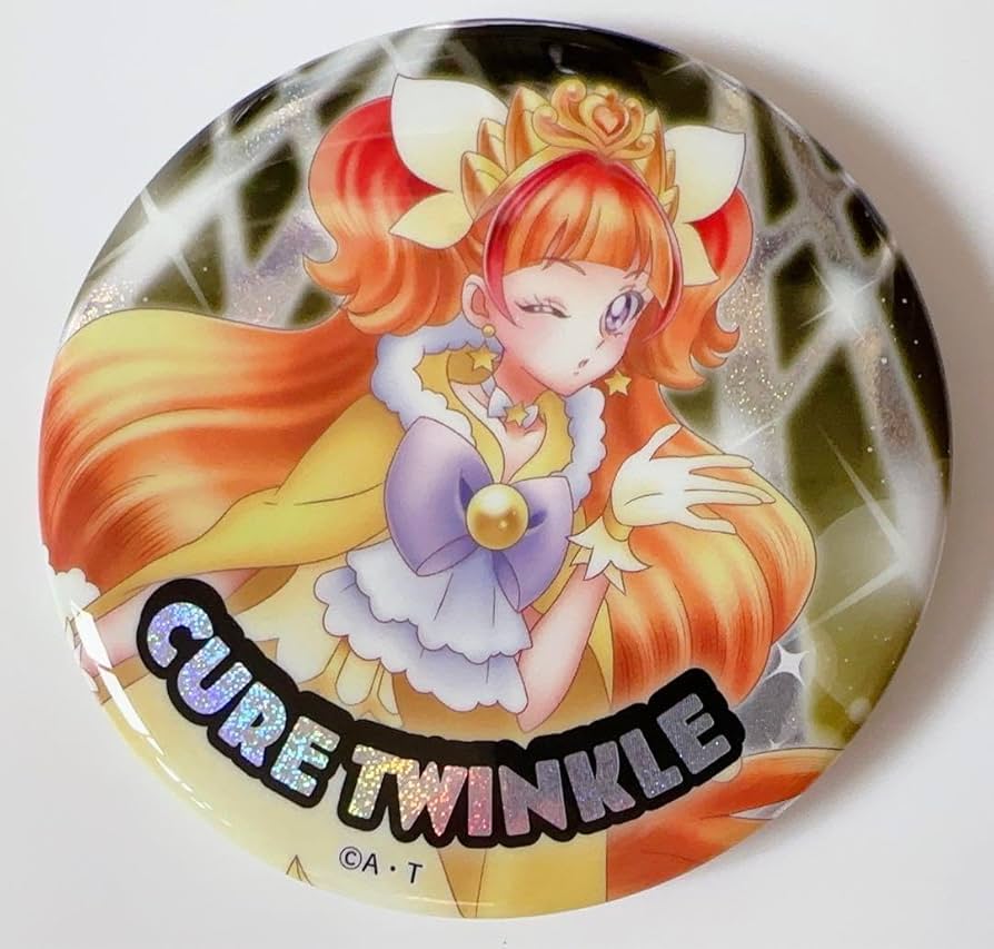 プリキュア トゥインクル缶バッジ 12 キュアバタフライ 3点セット