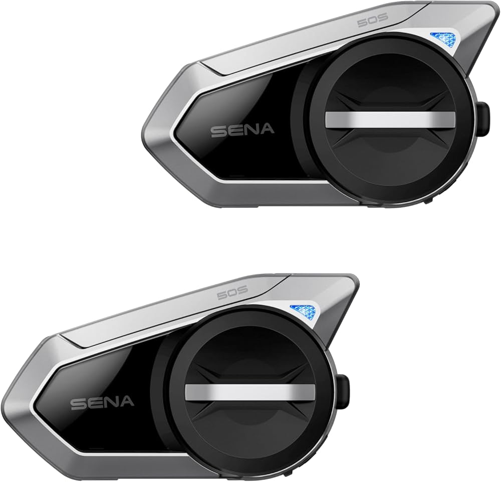 Sena 50S Motorcycle Jog Dial Communication Bluetooth Headset w