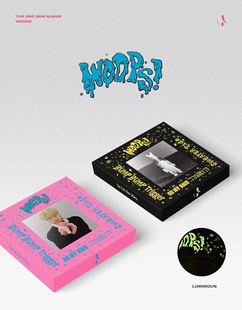 Amazon.co.jp: チョスンヨン WOODZ - WOOPS! [LOVE ver.] CD+84ページ
