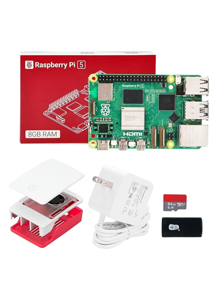 Raspberry Pi 5 8GB RAM ケース付き Amazon.com: RasTech Raspberry Pi