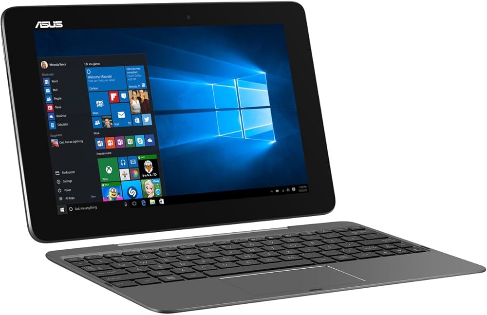 Amazon.co.jp: ASUS 2in1 タブレット ノートパソコン TransBook T100HA