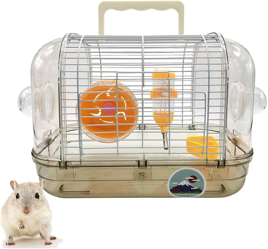 Amazon | Gifty ハムスター ケージ 4点セット ゴールデン 飼育 ゲージ