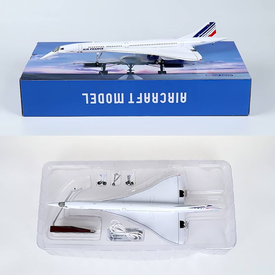 稀少 コンコルド～☆エールフランス 1/125 大型モデル Amazon.co.jp: 1