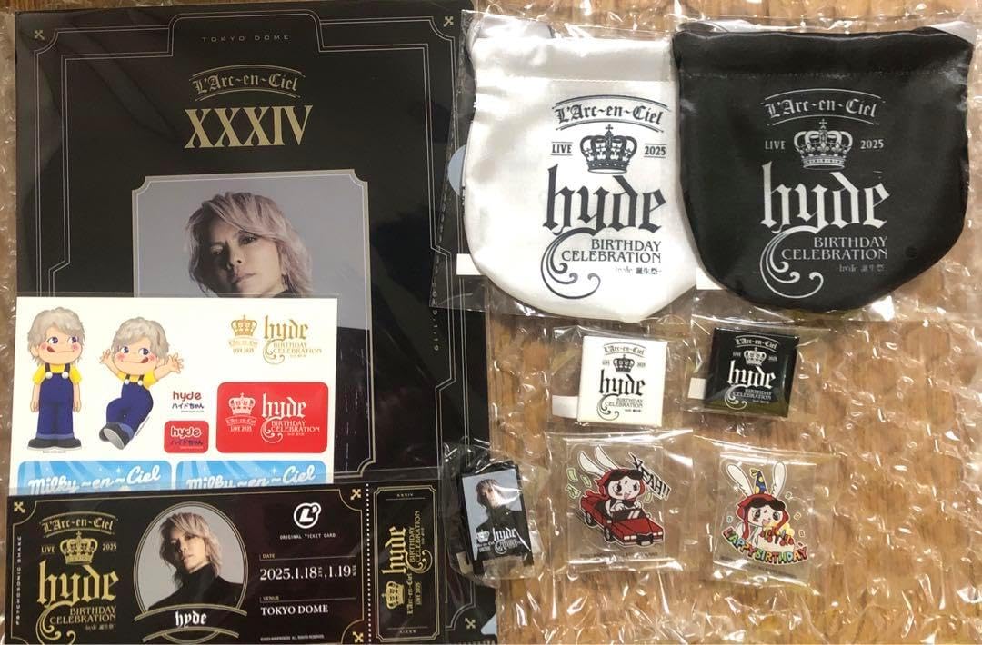 ラルくじ シークレットアクキー hyde（さいたま） L'Arc-en-Ciel