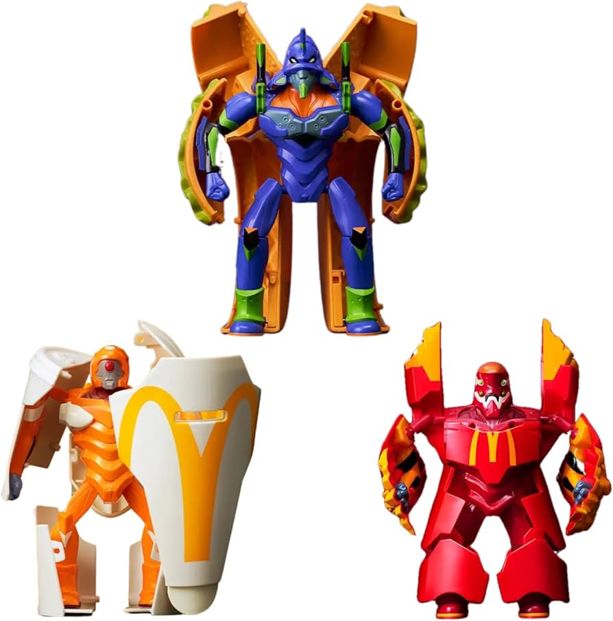 マクドナルド×エヴァンゲリオン バリューセットフィギュア 専用袋付き