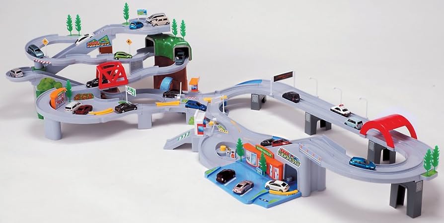 Amazon | トミカ 高速道路にぎやかドライブ | ミニカー・ダイキャスト