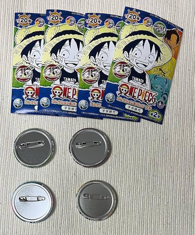15.ミートザワンピース ミニ 缶バッジ ONE PIECE 15.ミートザ