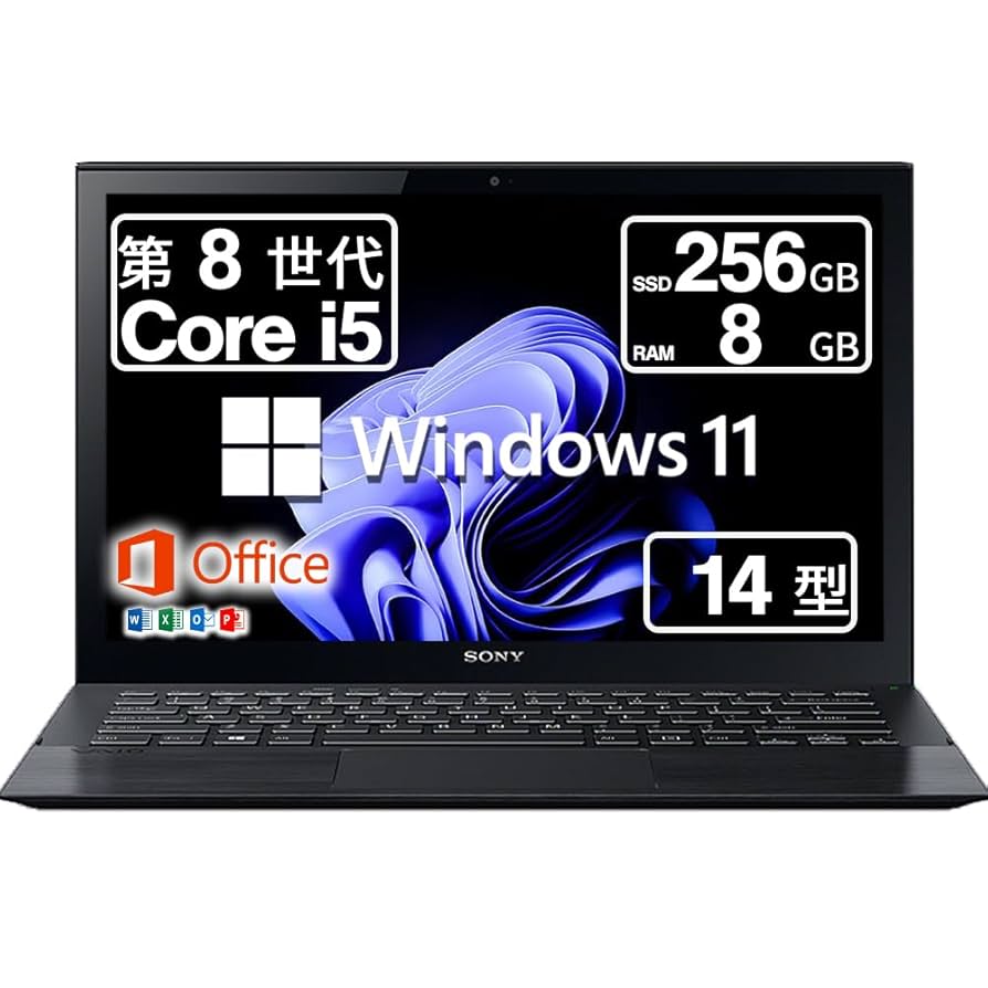 VAIO PRO PK□第8世代 Core i5□メモリ8GB