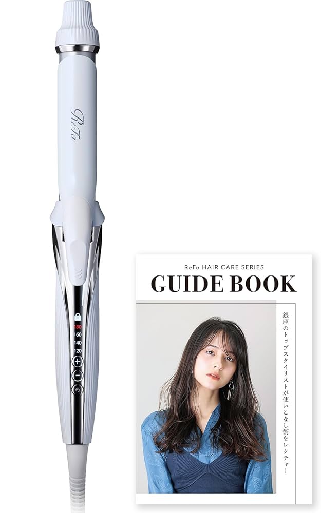 ReFa RE-AD0A カールヘアアイロン ホワイト 26mm
