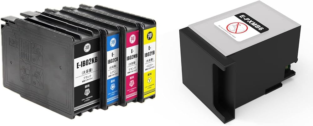Amazon.co.jp: 【インク革命】 EPSON用 IB02-4PK PXMB6 互換インク 4色