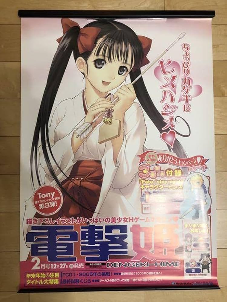 絶版 超希少】Hiten Kei 描き下ろし A3 サイズ クリアポスター Amazon