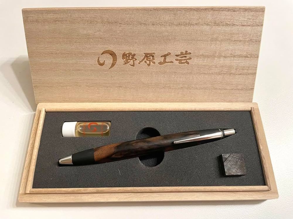 野原工芸 特上黒柿 新型シャープペンシル オンライン ショップ