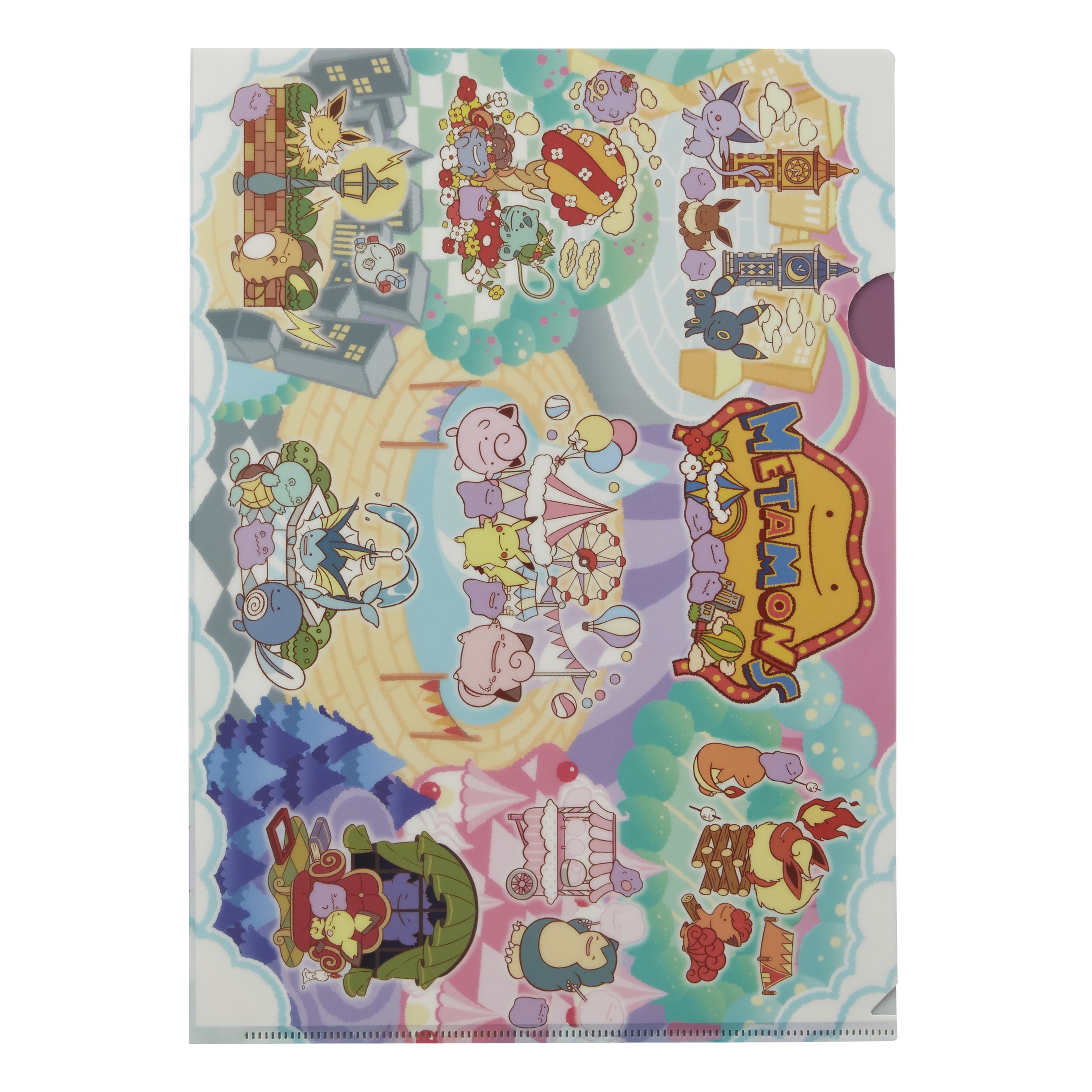 メタモン メタモンだモン A4クリアファイル 2点セット メタモンだモン