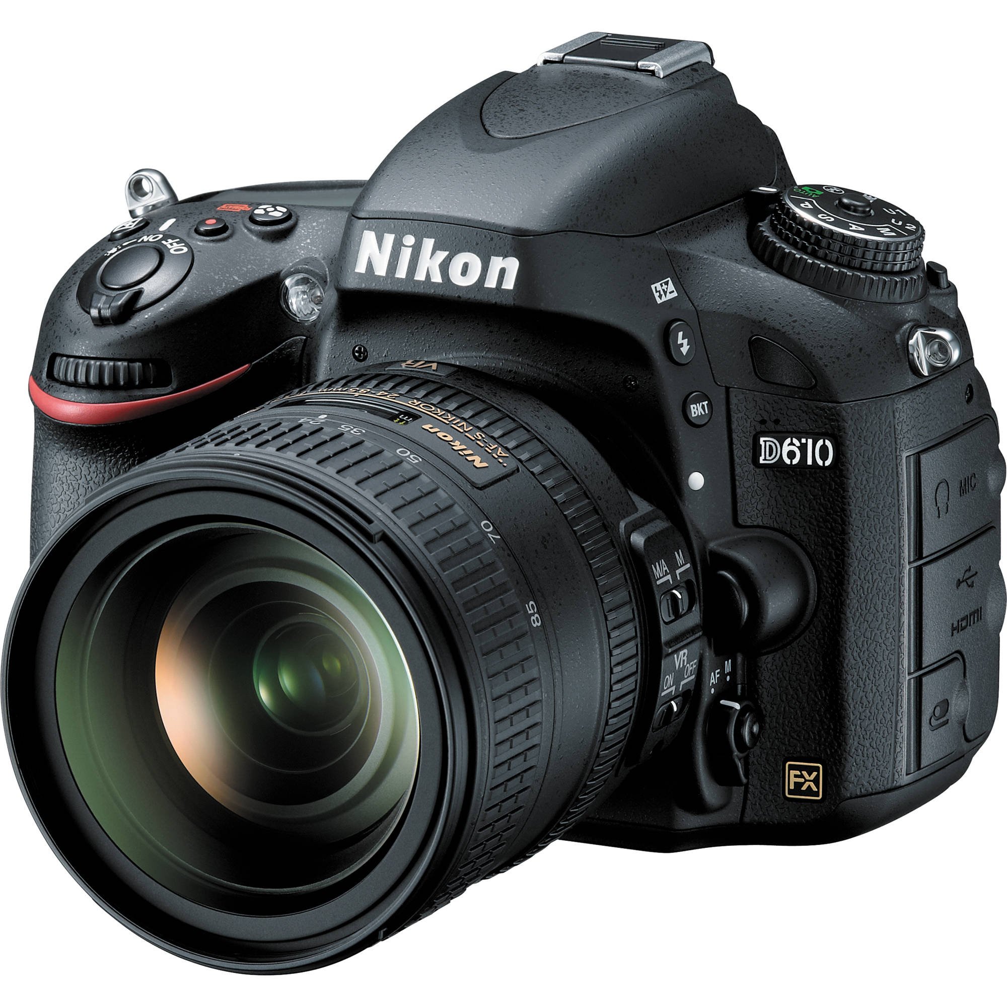 Amazon.com : Nikon D610 24.3 MP CMOS FX-Format Digital SLR Camera