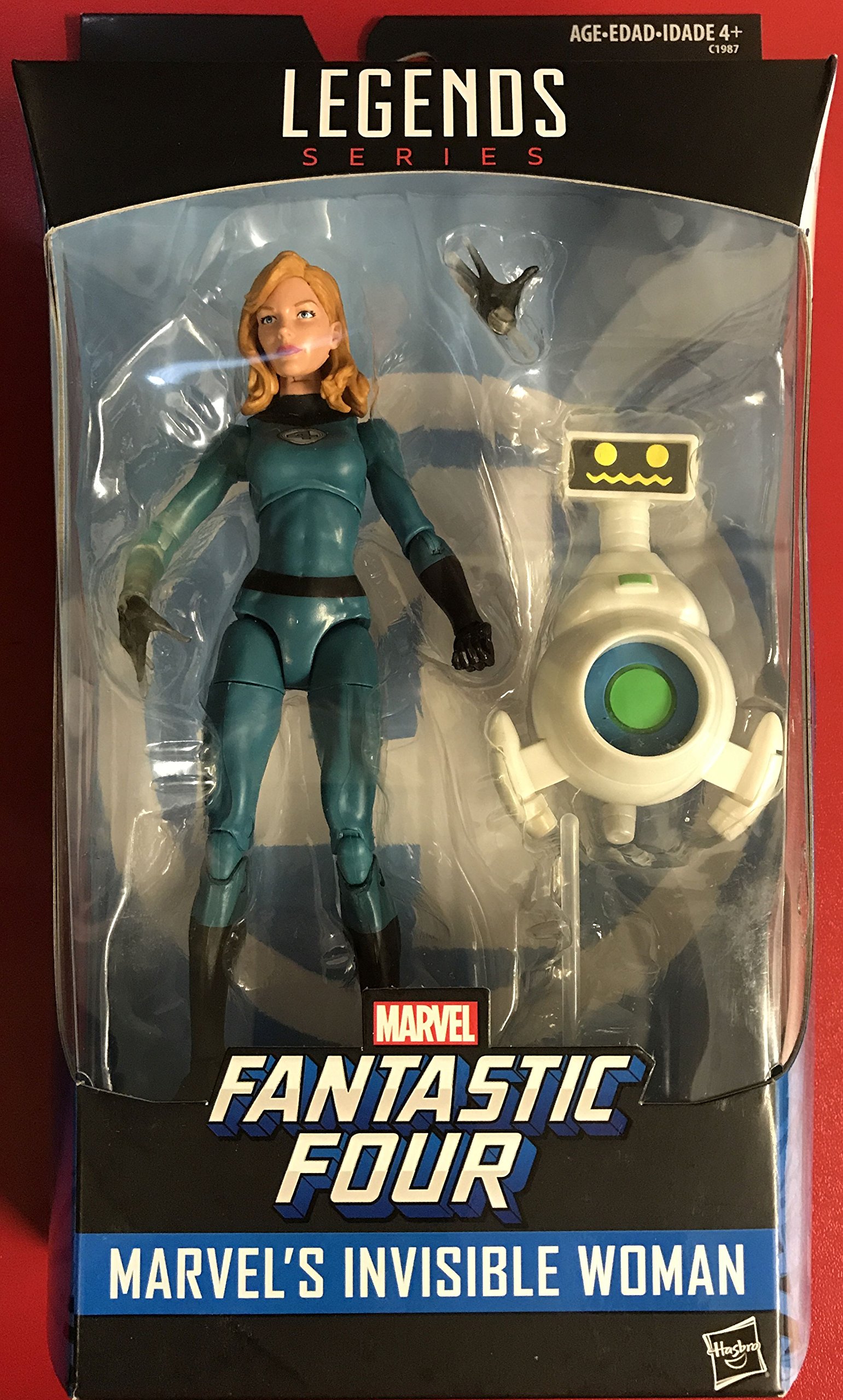 Amazon.com: Marvel Legends 6-Inch Fantastic Four Invisible Woman