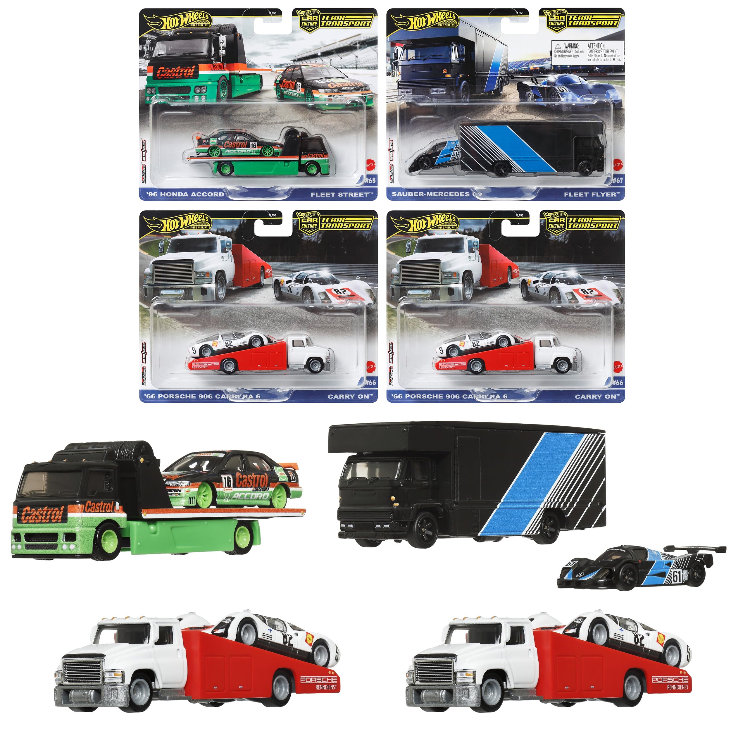 ホットウィール チームトランスポート 5点 おまけ付き