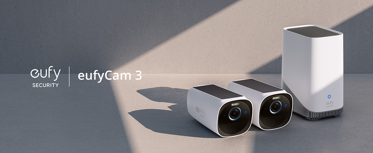 eufyCam S330 (eufyCam 3) Add-on Camera (2 Pack) - eufy US