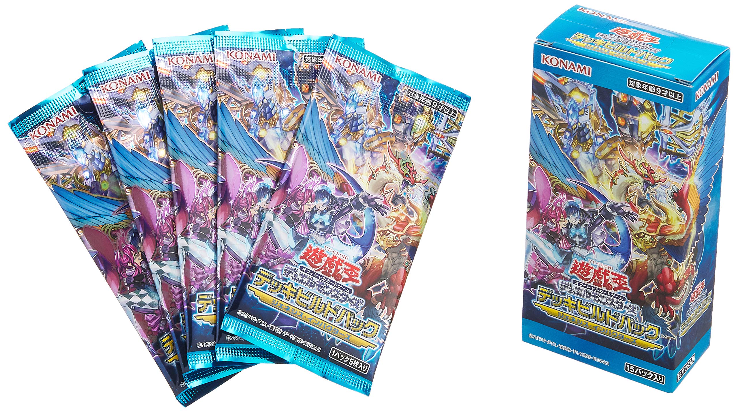 遊戯王 ジェネシスインパクターズ 未開封 box シュリンク付き 5box