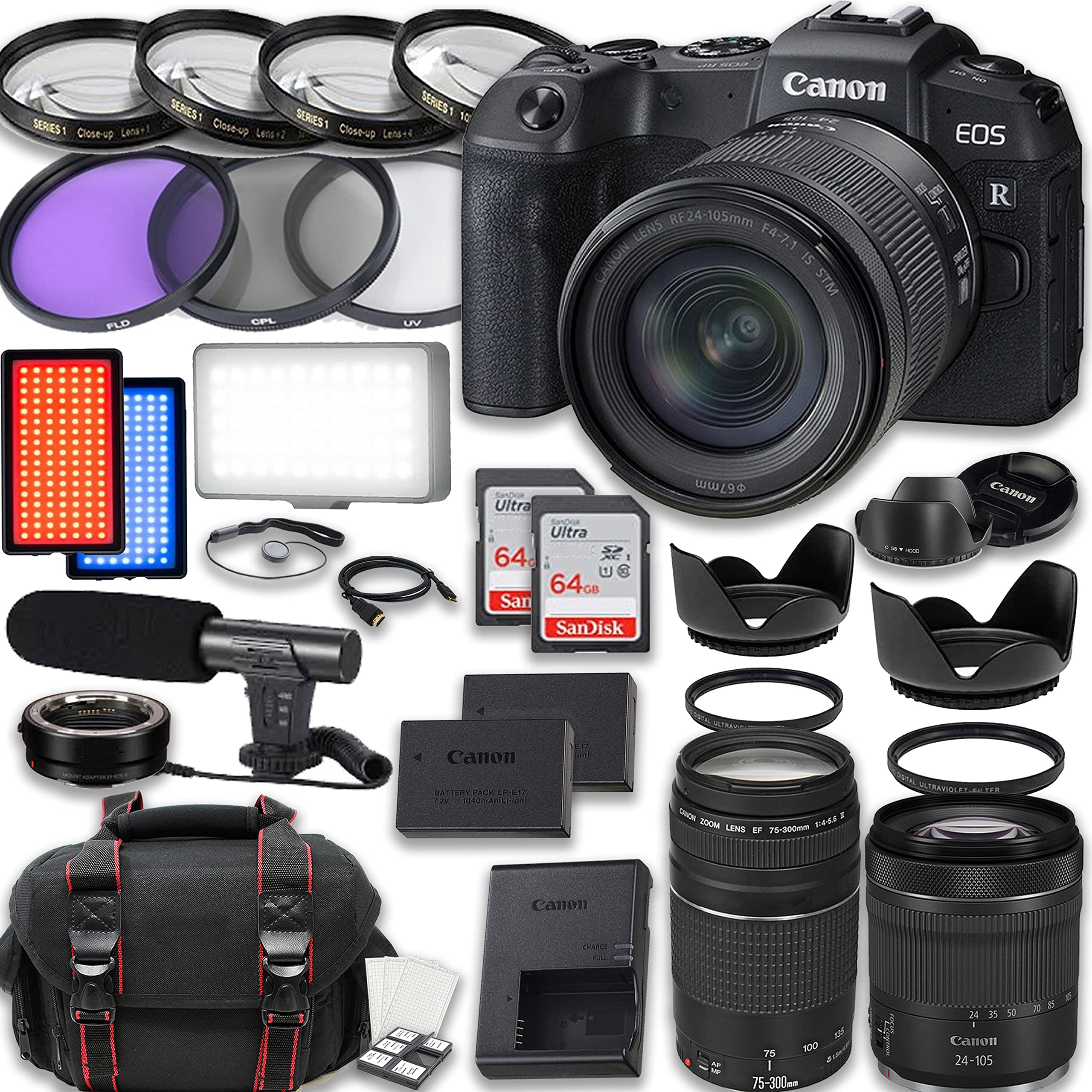 Amazon.com : Canon EOS RP Mirrorless Camera with RF 24-105mm f/4