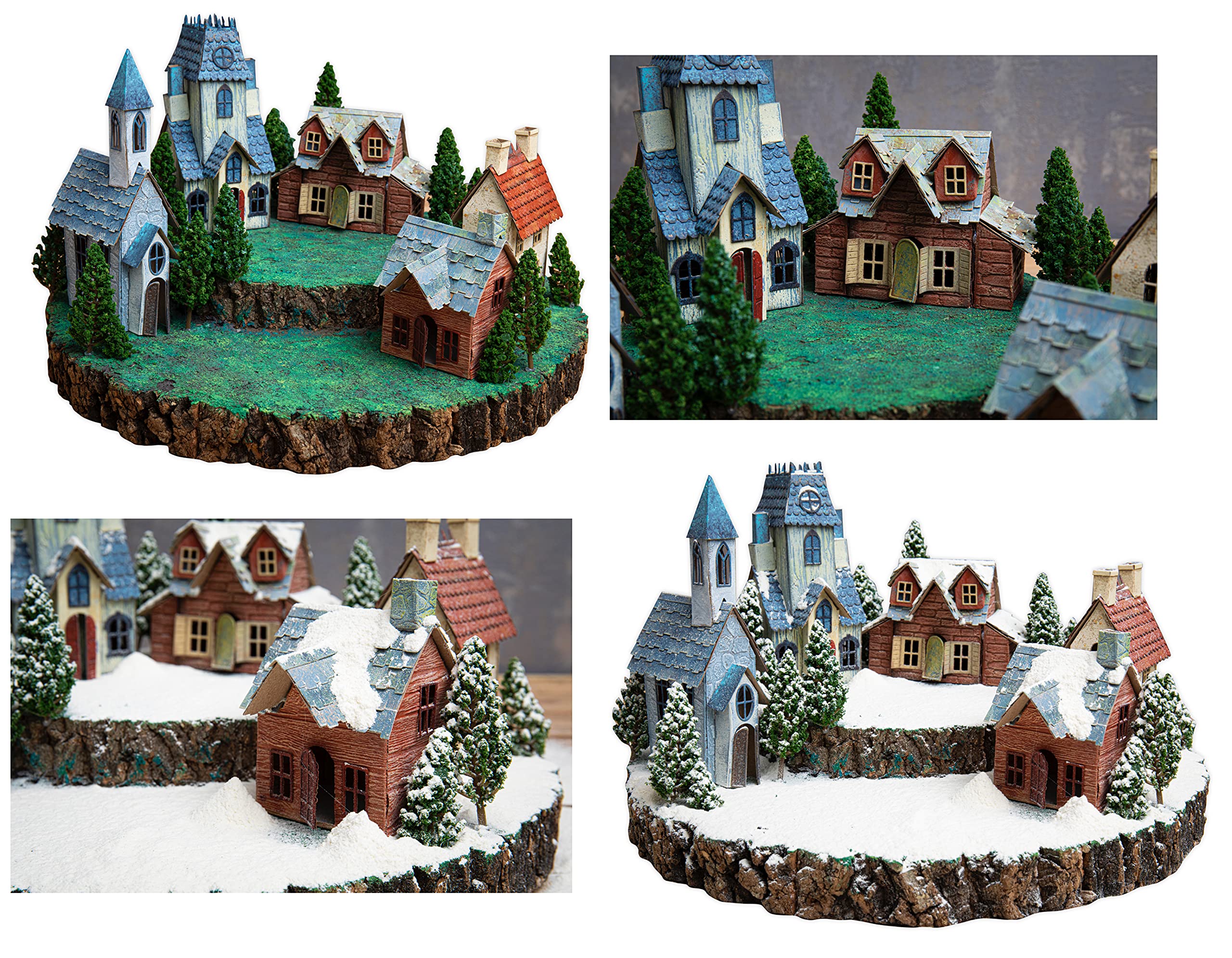 Amazon.com: Tim Holtz Sizzix Village Collection Thinlits Dies