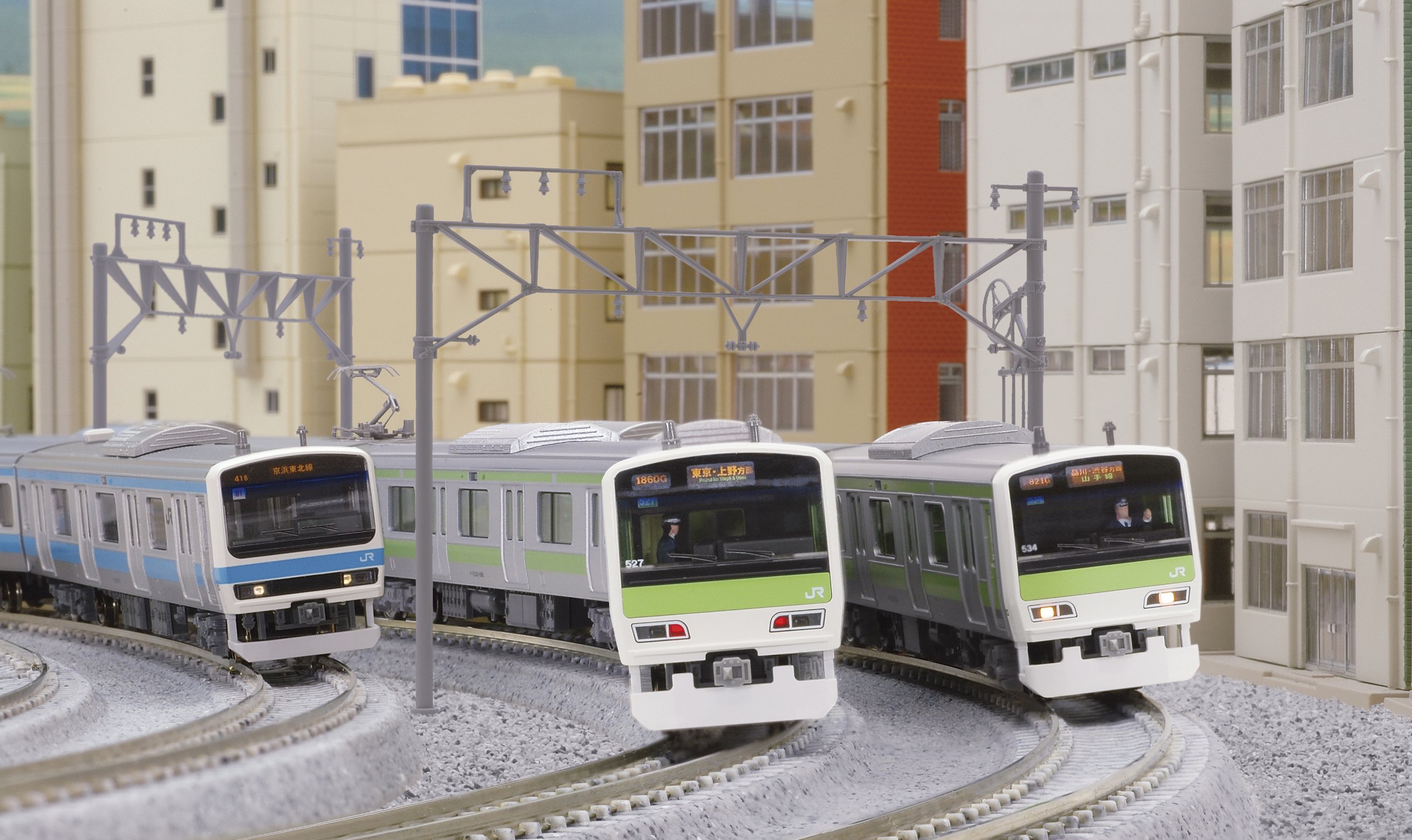 Amazon.co.jp: KATO Nゲージ V14 内側複線線路セット R315/282 20-873