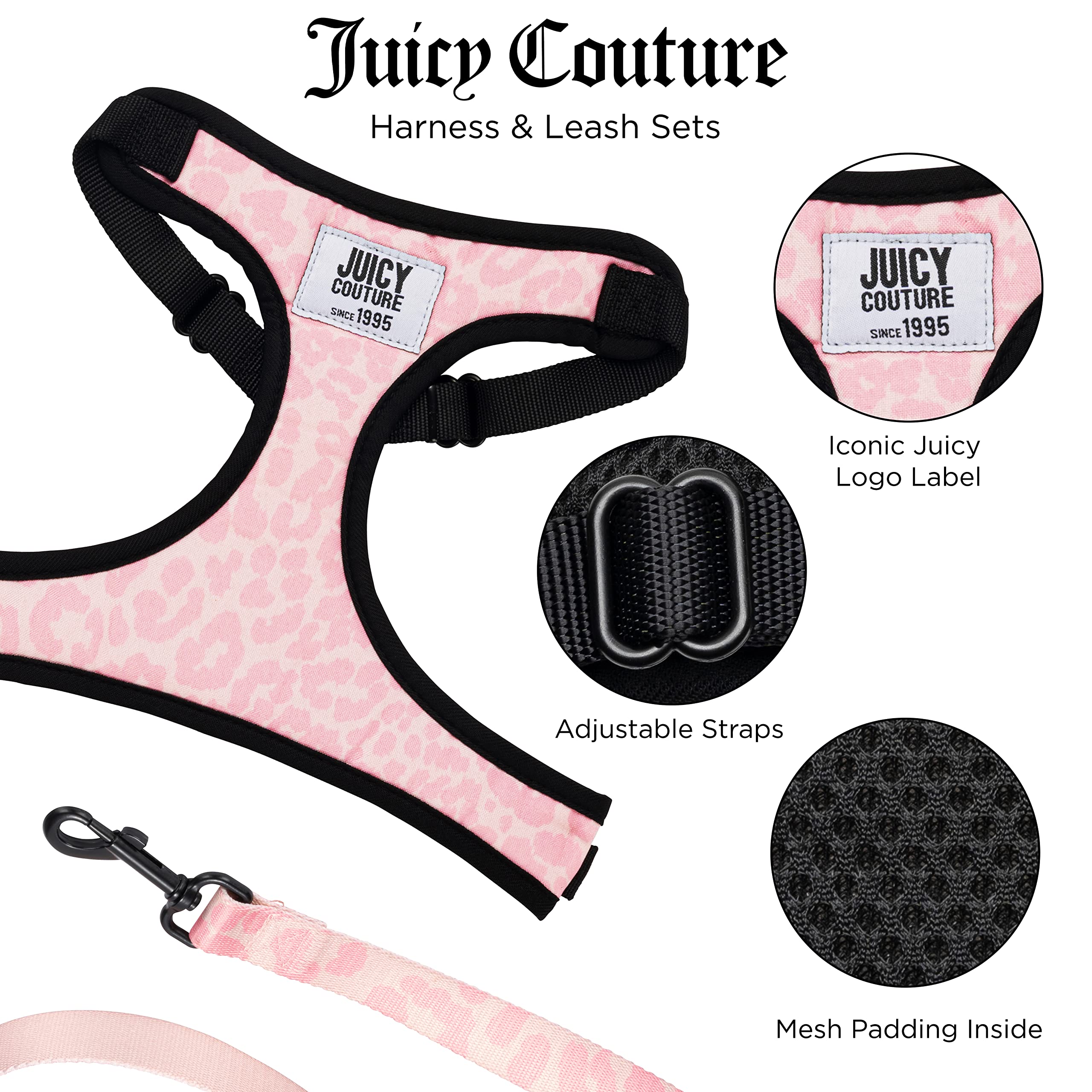 Juicy Coutureジューシークチュール 小型犬〜首輪リードセットペット