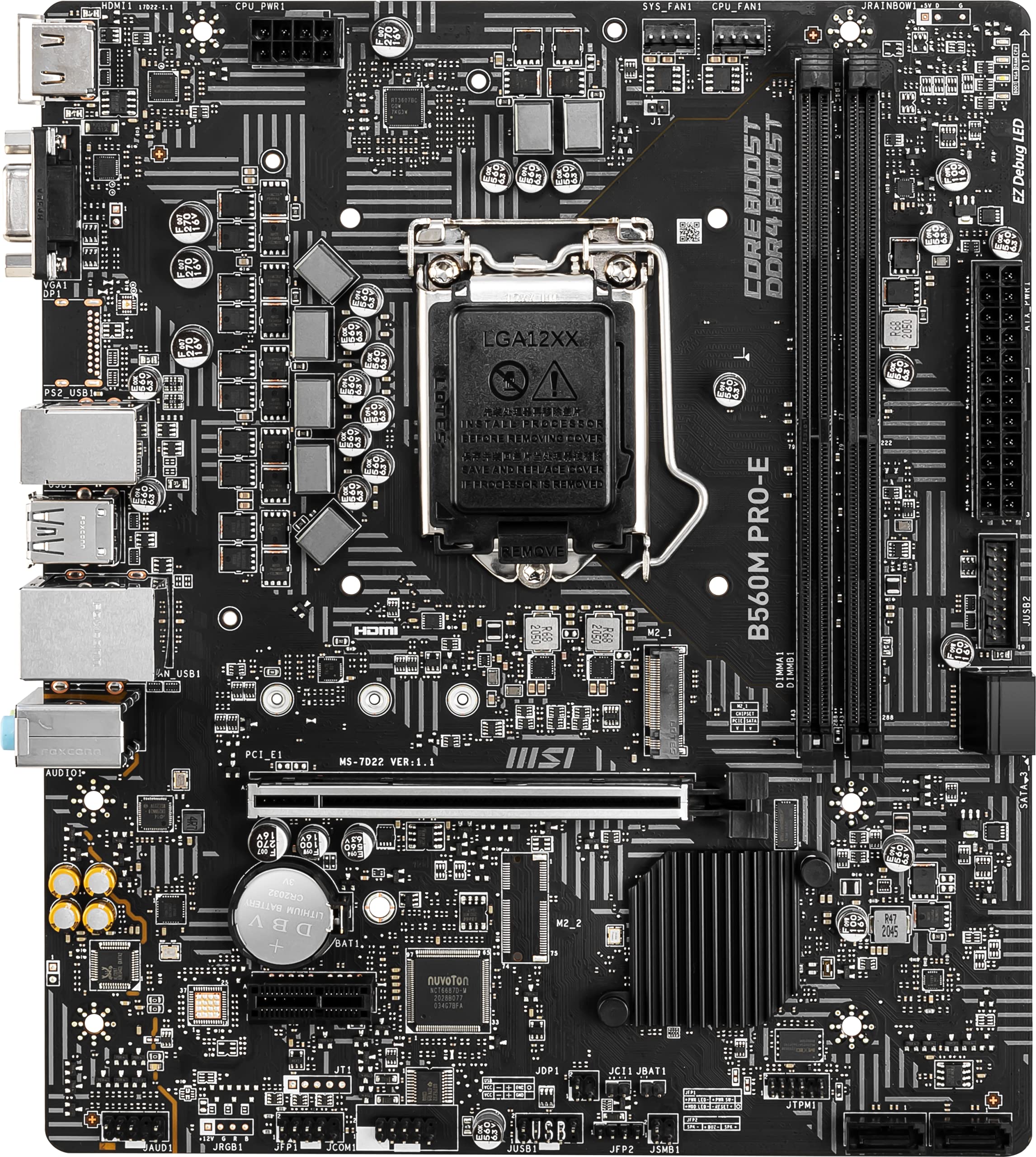 Amazon | MSI B560M PRO-E マザーボード Micro-ATX [Intel B560チップ