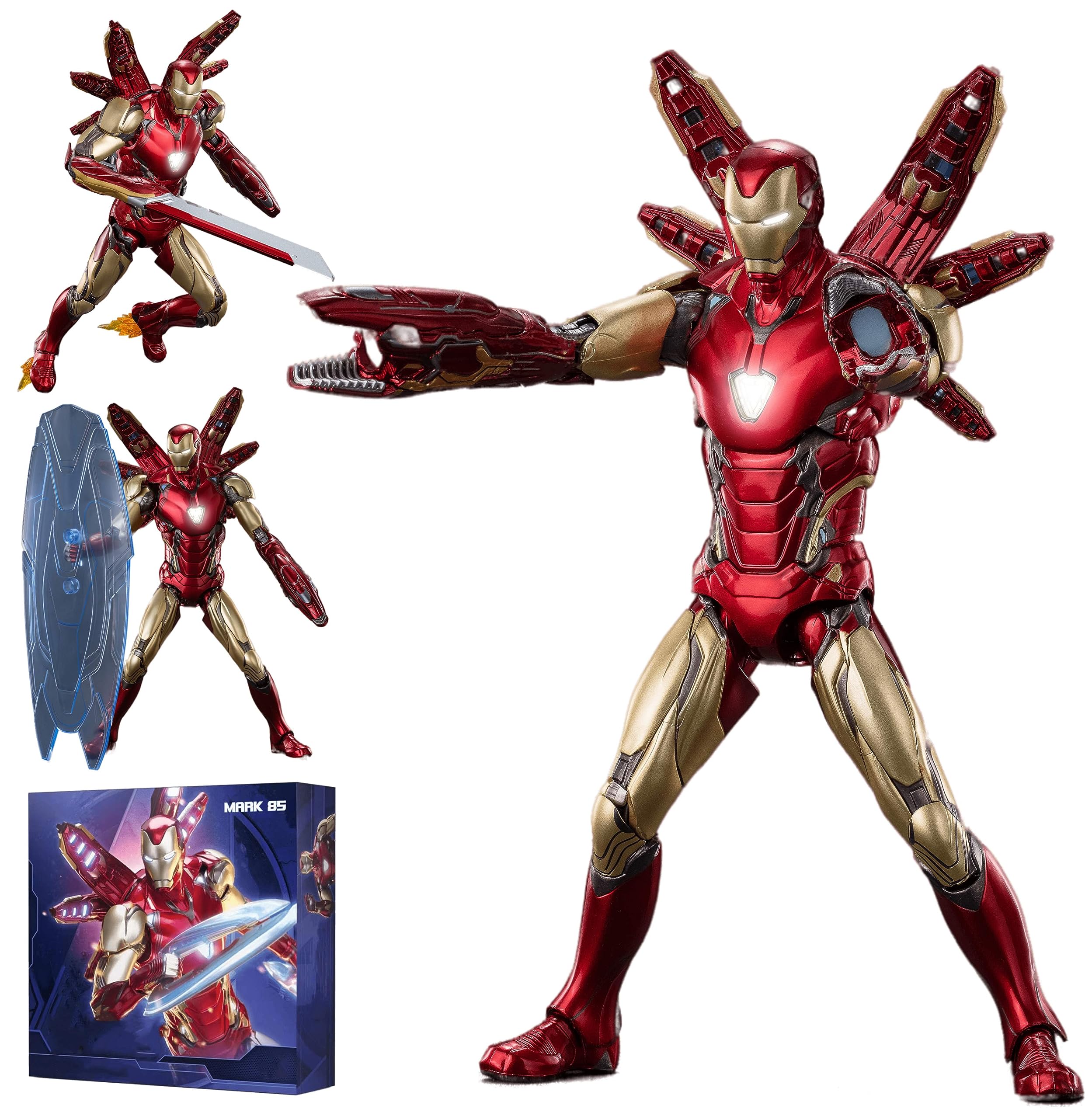 Amazon.co.jp: LonullyMege MK85アイアンマン(デラックスバージョン