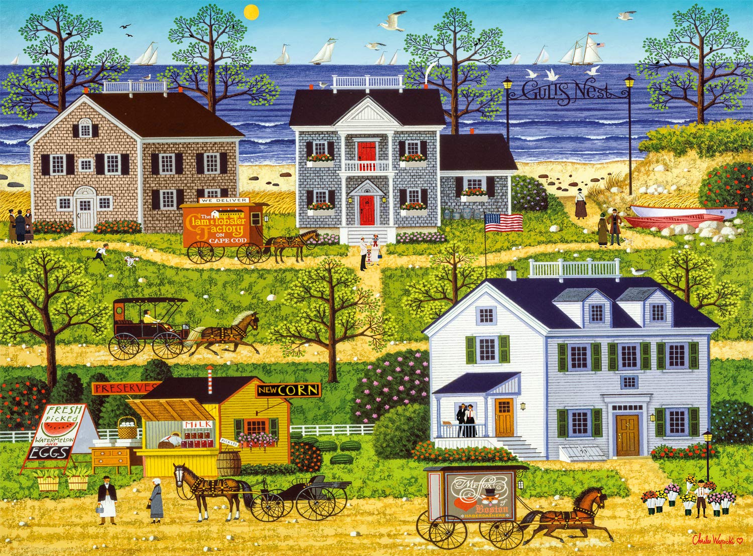 未開封 未組立 未使用 ジグゾーパズル パズル チャールズ