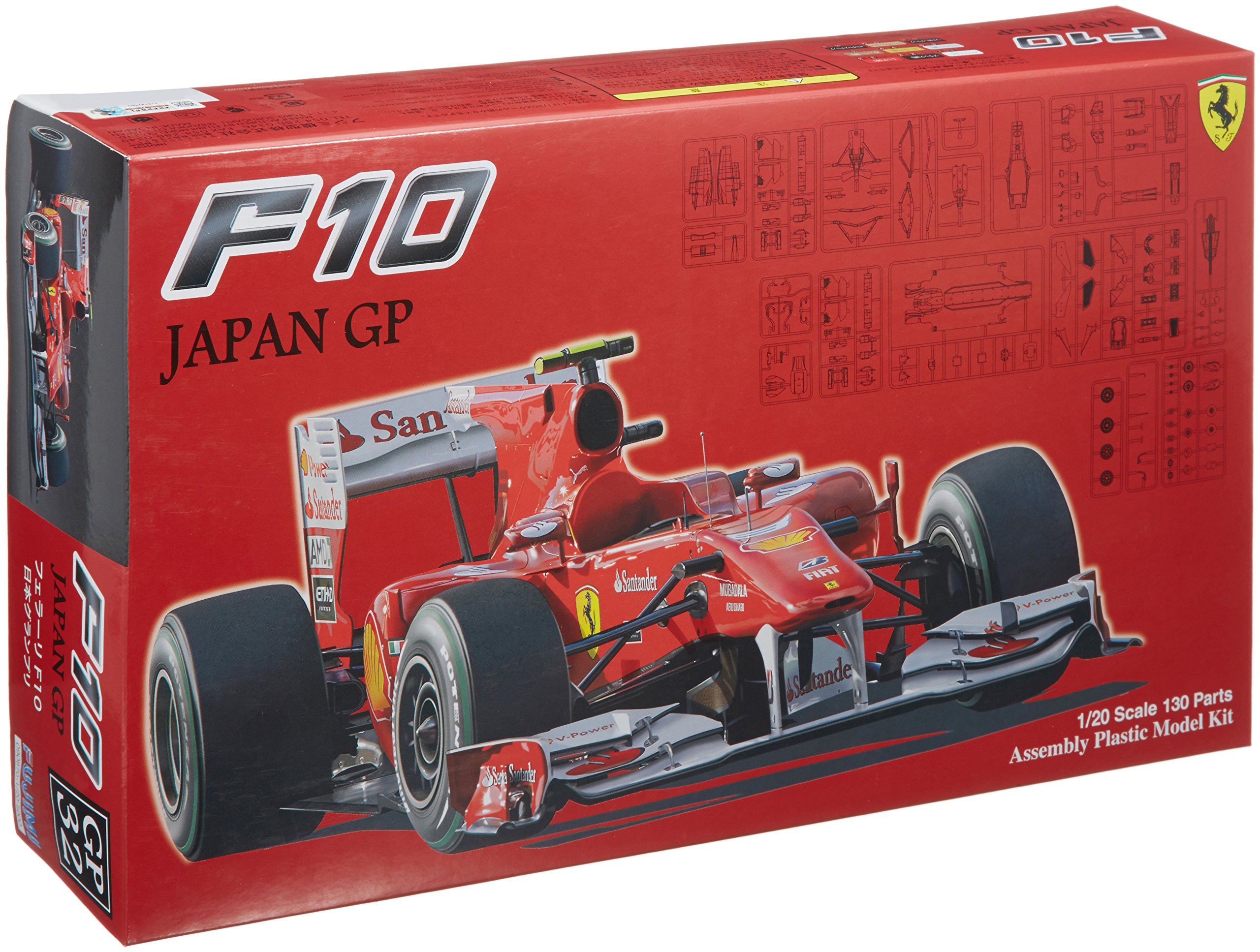 Amazon.co.jp: フジミ模型 1/20 フェラーリ F10 日本GP : Hobbies