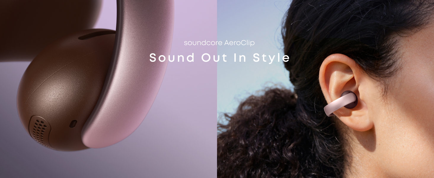 Amazon.com: Soundcore AeroClip by Anker, Open-Ear Earbuds, Clip-On