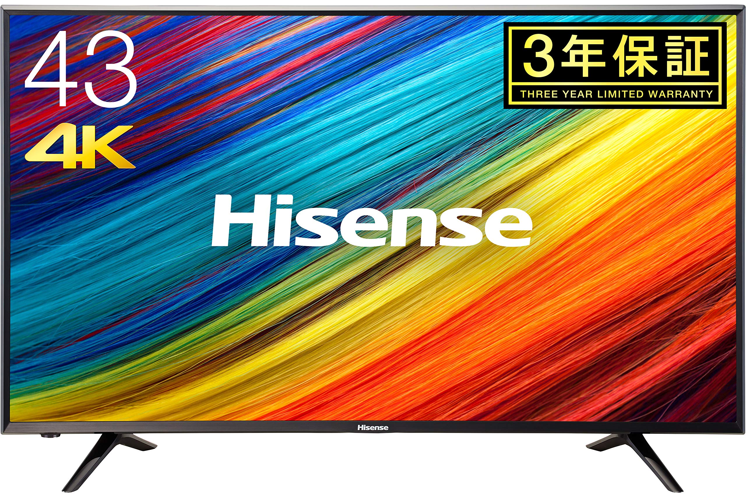 ハイセンス 43インチ 4Kテレビ YouTube 43E6800 Hisense 43V型 4K
