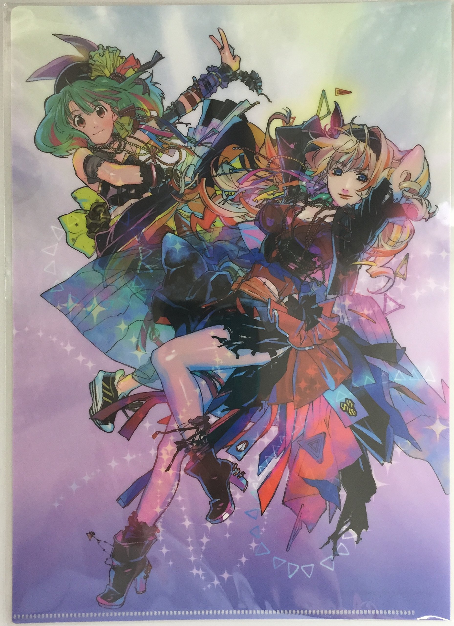 マクロスF 10周年 なつかし画廊 日本橋三越 クリアファイル シェリル