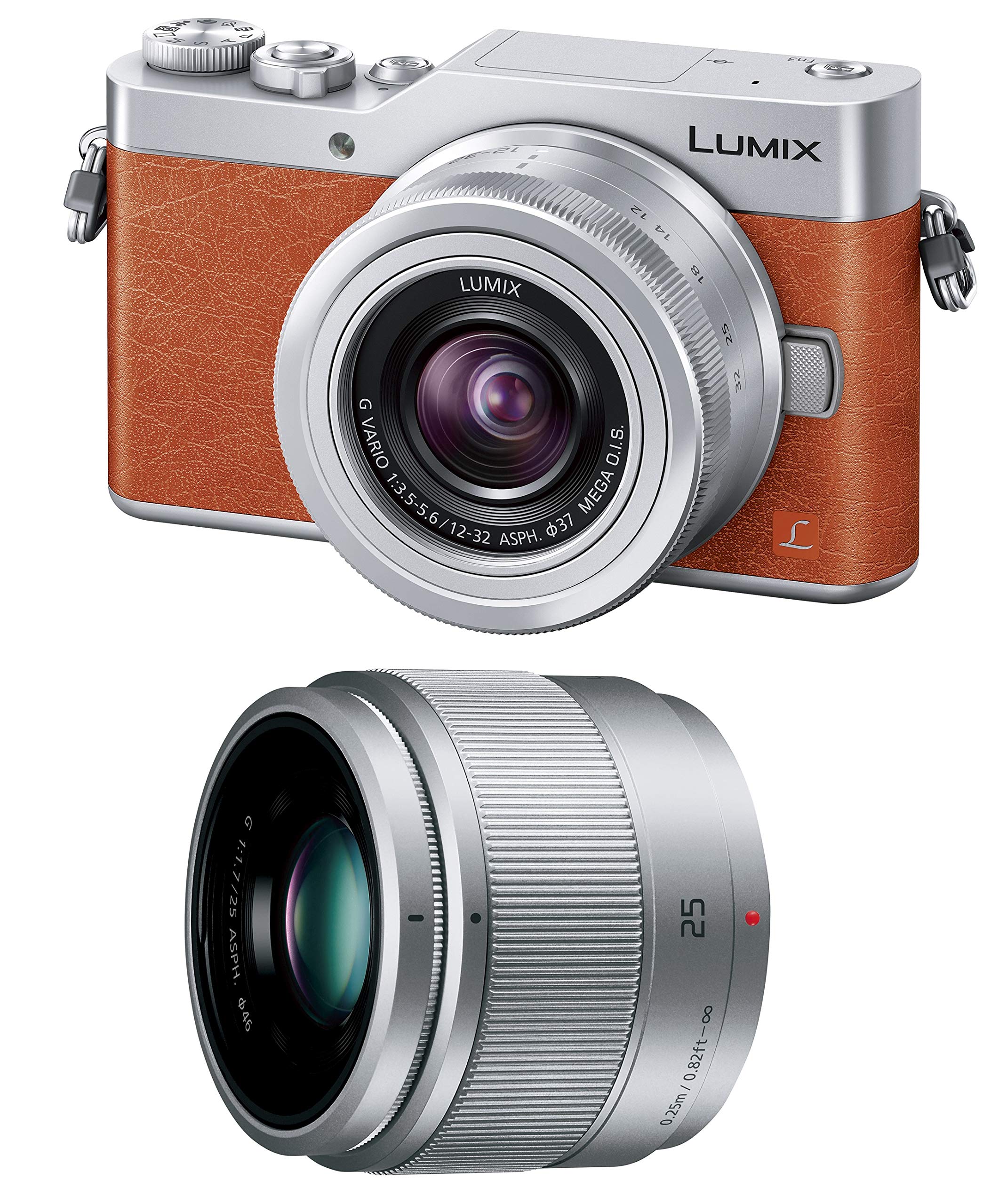 LUMIX GF9 オレンジ 4k SNS Wi-Fi チルト ミラーレス Amazon.co.jp