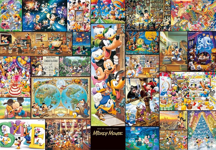 希少】ディズニー ミッキー アニメーションルー厶 2000ピース パズル