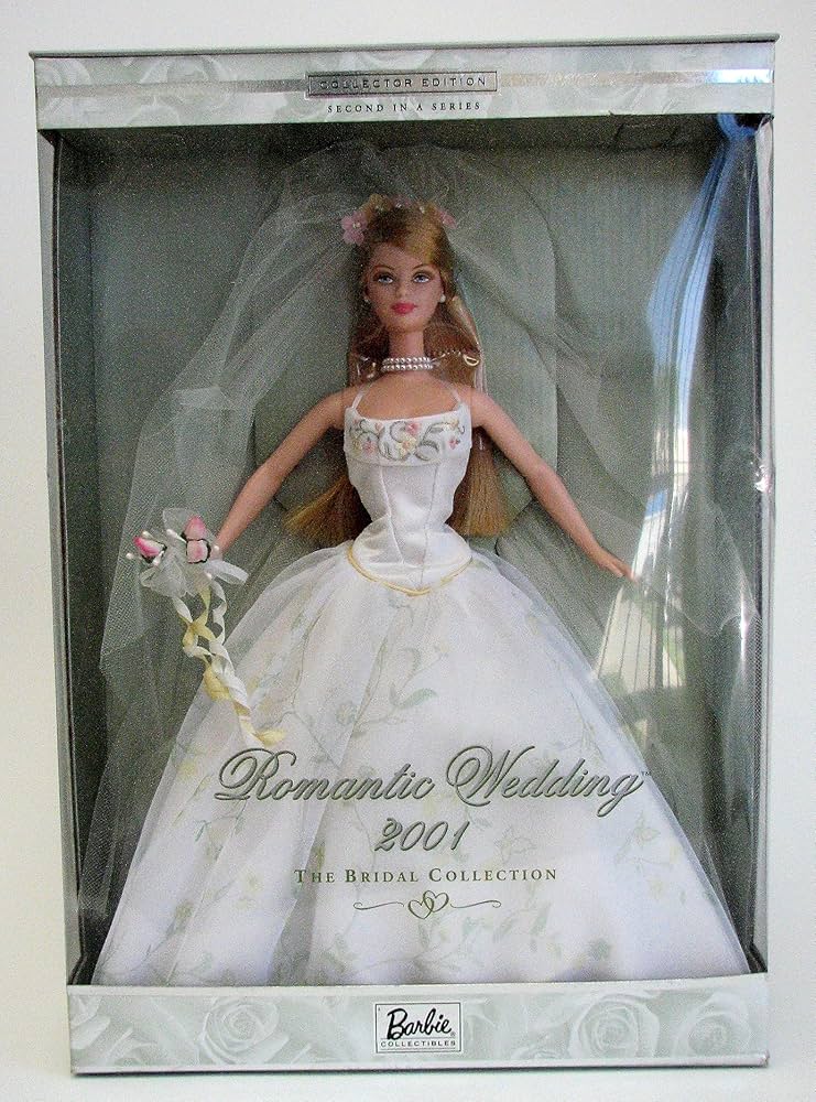 Barbie Romantic Wedding 2001 Bridal Collection Doll: Buy Online at