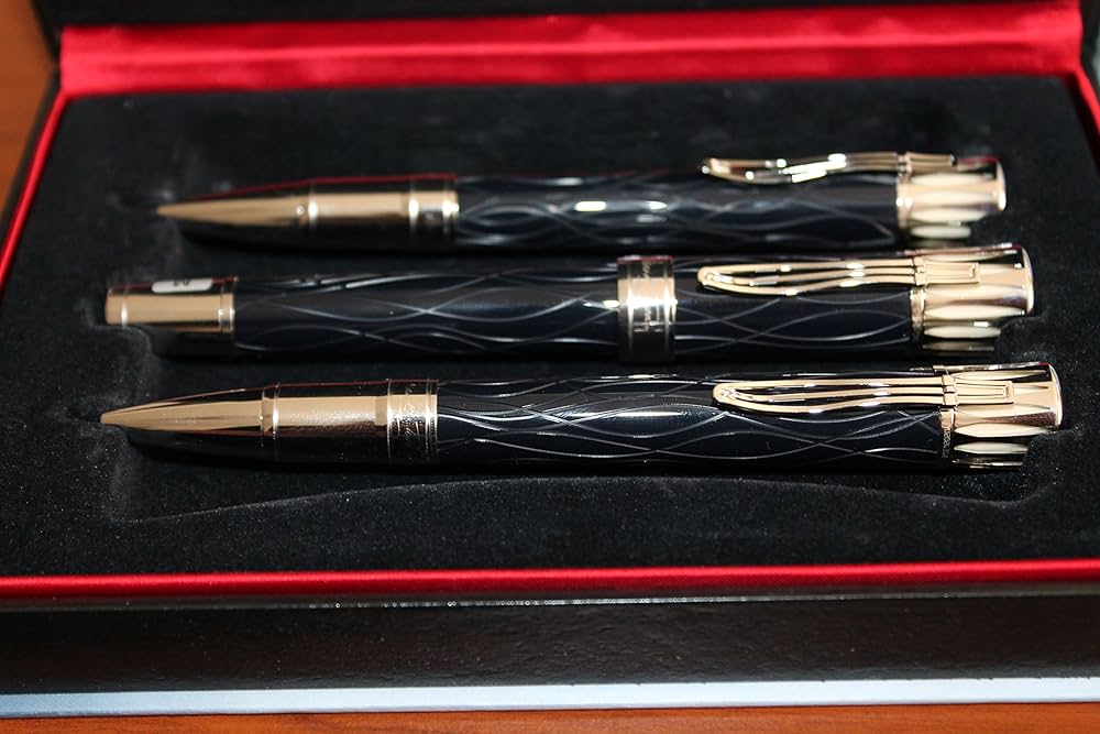 Amazon | MONTBLANC Mark Twain 万年筆 ボールペン シャープペンシル 3