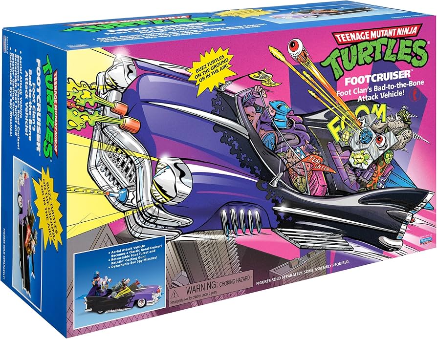 Amazon.com: Teenage Mutant NinjaTurtles Classic Foot Cruiser by