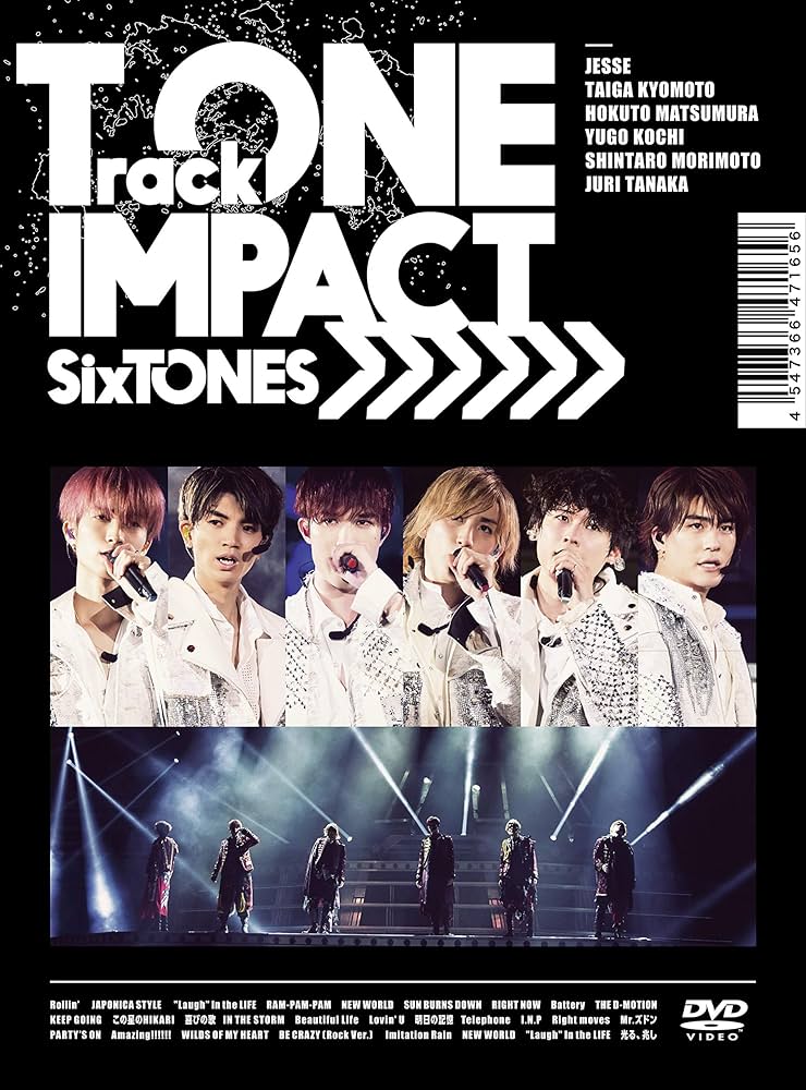 SixTONES ライブDVD&Blu-rayまとめ SixTONES｜ライブBlu-ray&DVD