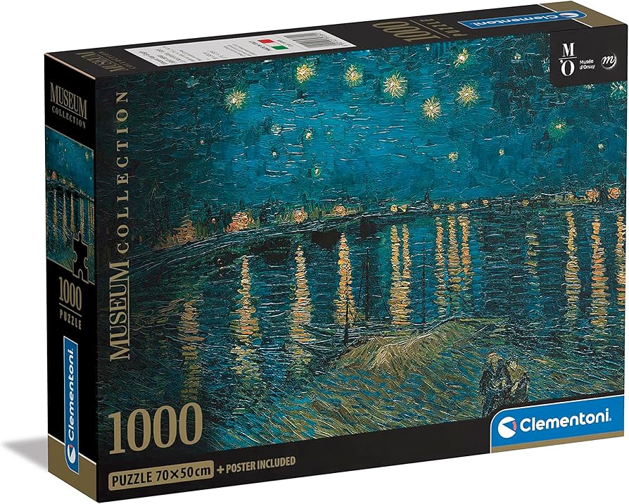 Amazon.com: Clementoni - 39789 - Museum Collection Van Gogh Puzzle