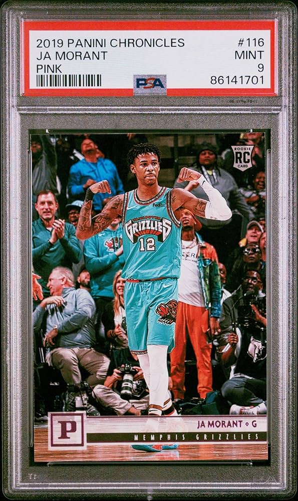 Amazon.com: Graded 2019 Panini Chronicles Ja Morant #116 Pink