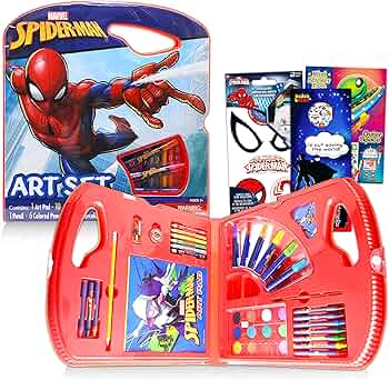 Amazon.co.jp: マーベル スパイダーマン アートセット ~ 40ピース