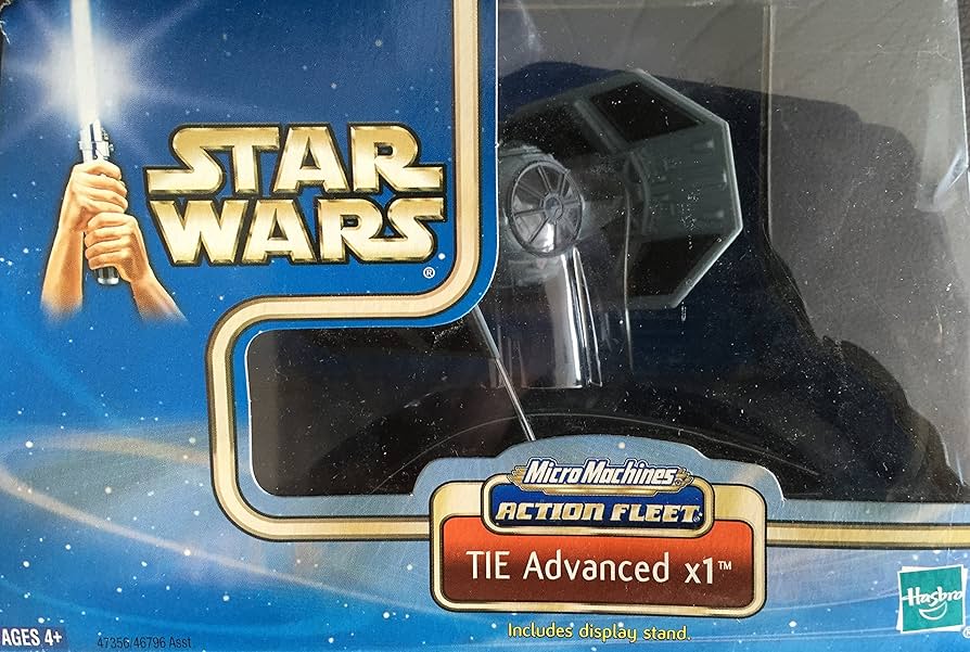 Amazon.com: Tie Advanced Star Wars Micro Machines Action Fleet