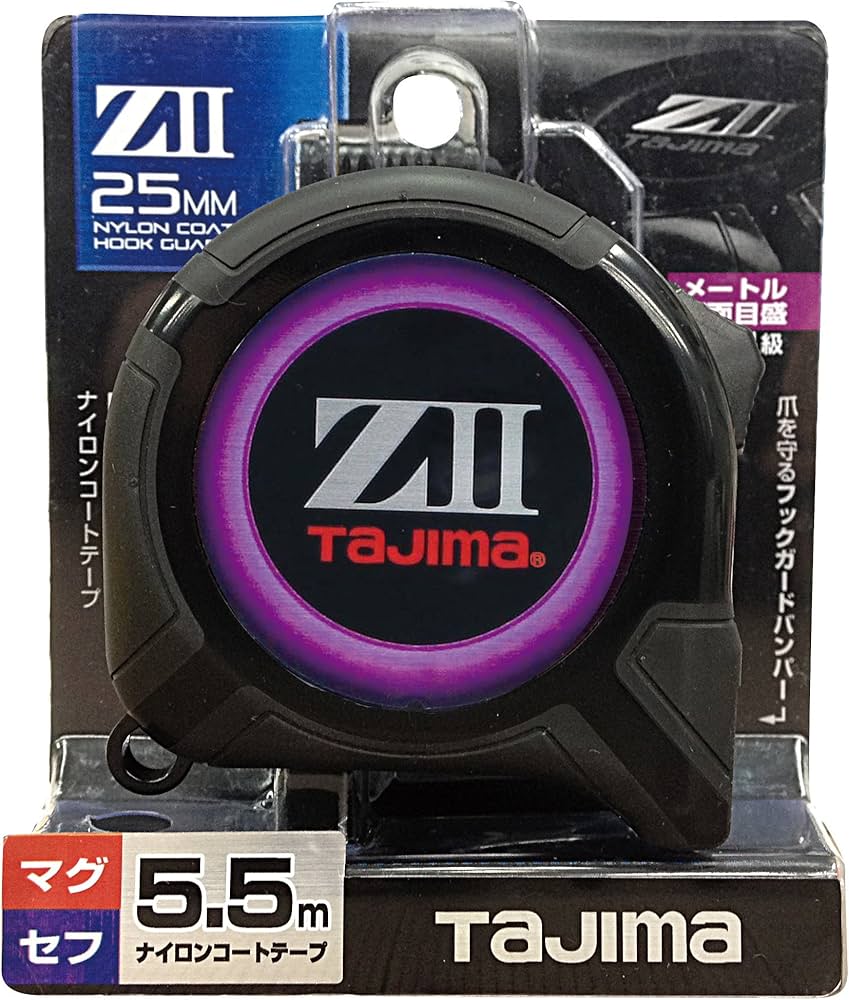 Amazon.co.jp: タジマ(Tajima) コンベックス 5.5m×25mm セフコンベZII