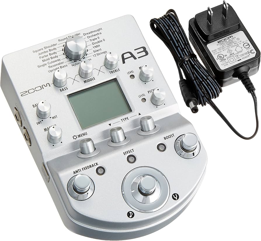 Amazon.co.jp: ZOOM マルチエフェクター アコースティック ギター A3
