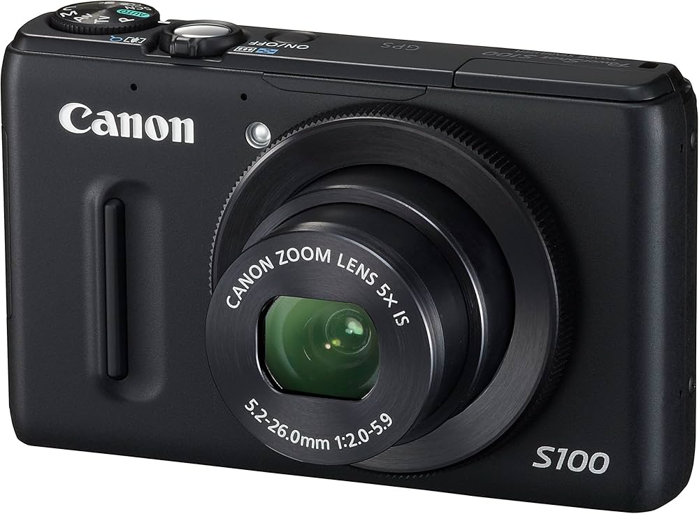 Amazon | Canon デジタルカメラ PowerShot S100 ブラック PSS100(BK