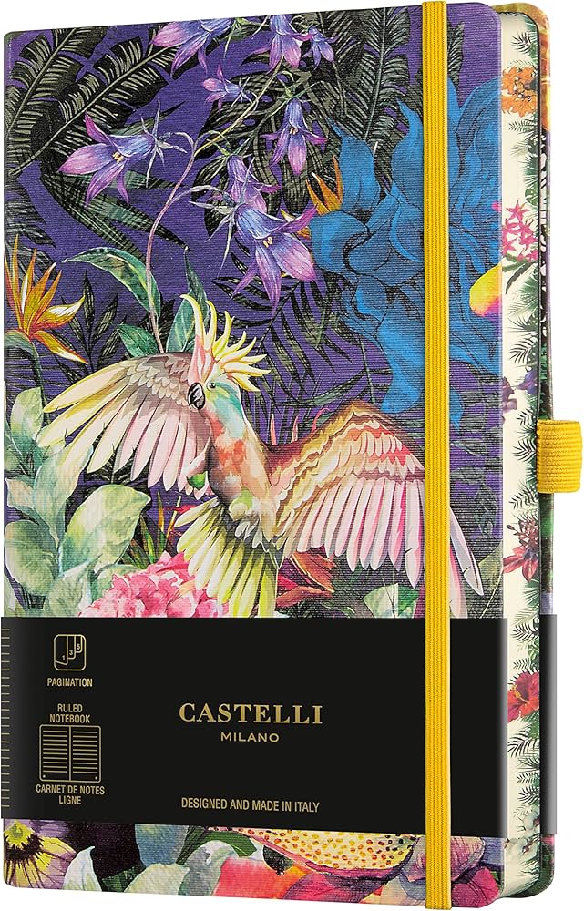 Amazon | カステリミラノ ノート M 横罫 EDEN CASTELLI MILANO